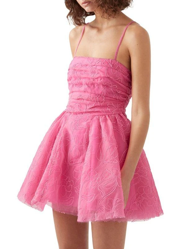 Aje Evangeline Cornelli Lace Minidress 2