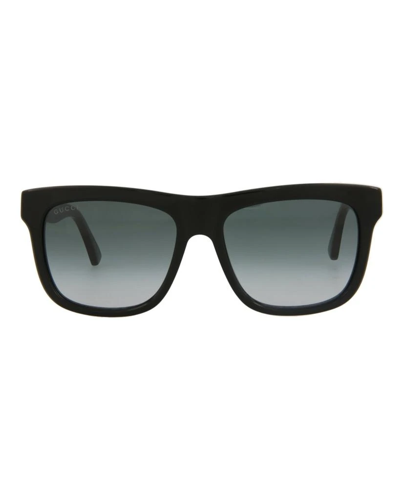 Gucci Rectangle-Frame Acetate Sunglasses 1