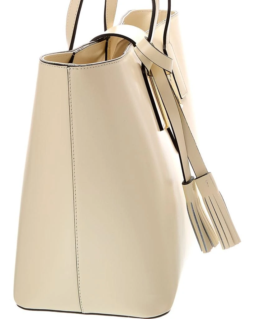 Mario Valentino Marion Super V Leather Tote 3
