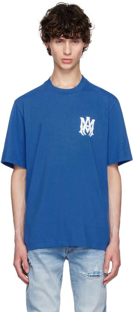 AMIRI Blue MA Core Logo T-Shirt 1