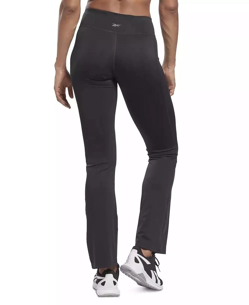 Reebok Women's Workout Ready Crossover-Waist Bootcut Pants 2