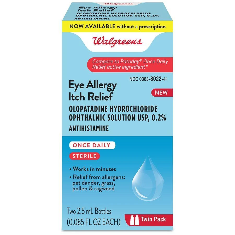 Walgreens Eye Allergy Itch Relief 1