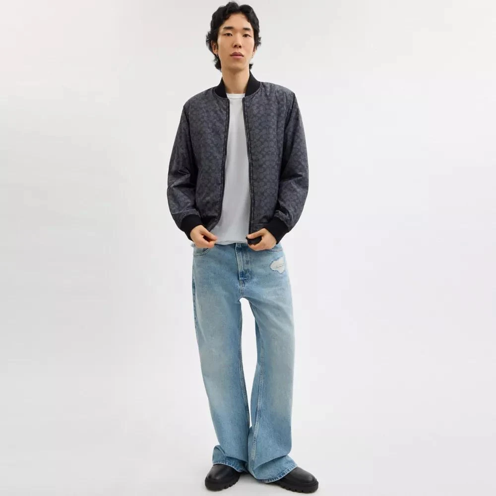 Coach Reversible Ma 1 Jacket In Recycled Polyester 4
