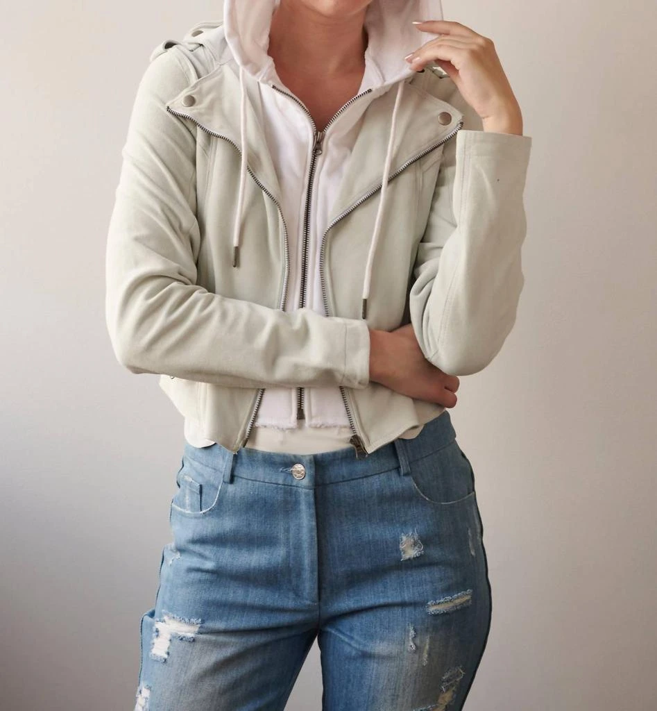 jakett Jakett - Molly Washed Suede Jacket