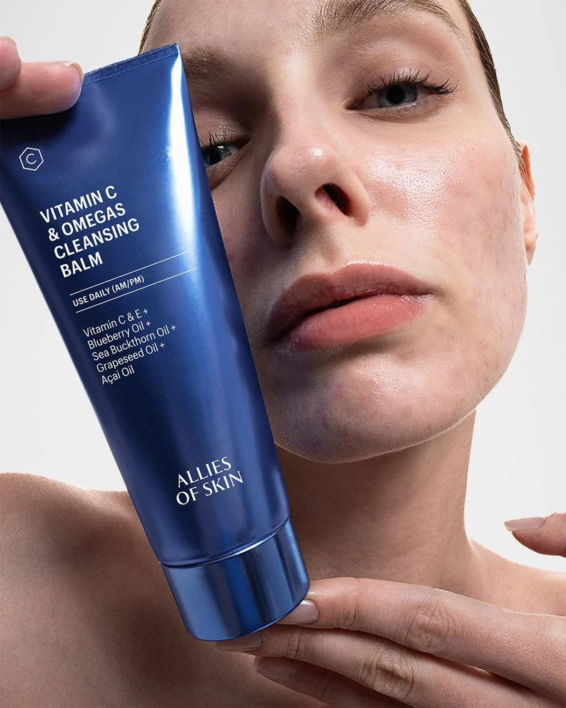 Allies of Skin Vitamin C and Omegas Cleansing Balm, 3.38 oz. 5