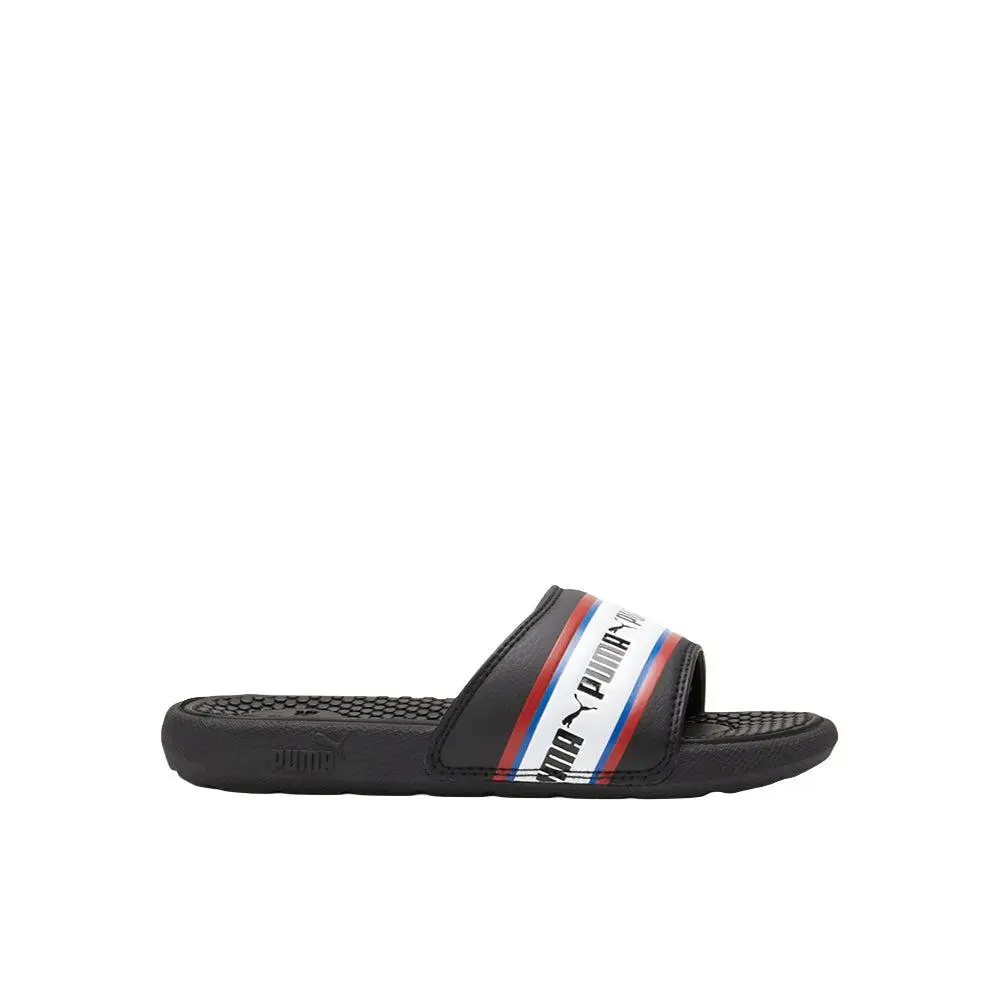 Puma Cool Cat Stripe Repeat Slides (Little-Kid)