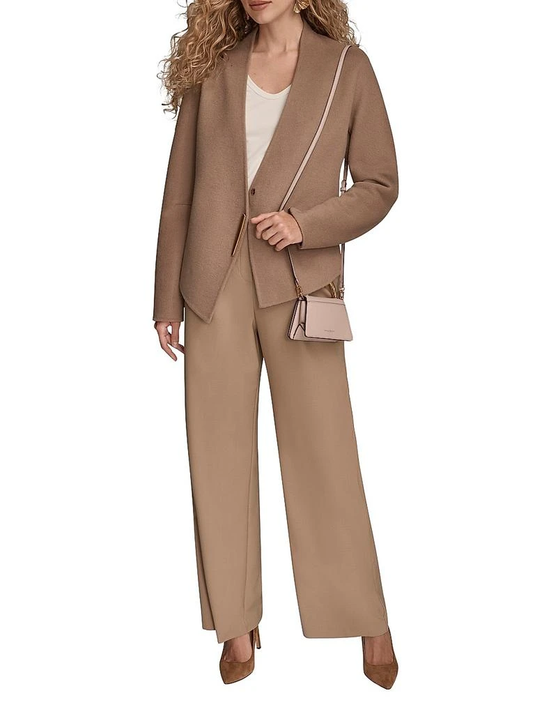 Donna Karan Wool-Blend Single-Breasted Blazer 2