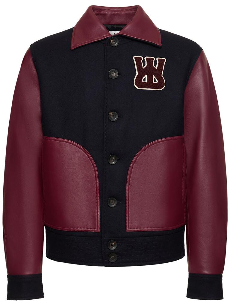 WALES BONNER Harlem Wool Blend Jacket