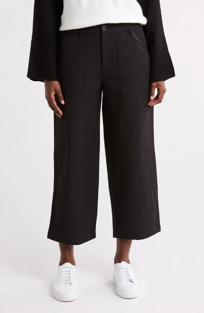 Sanctuary Peace Crop Wide Leg Cargo Pants 1