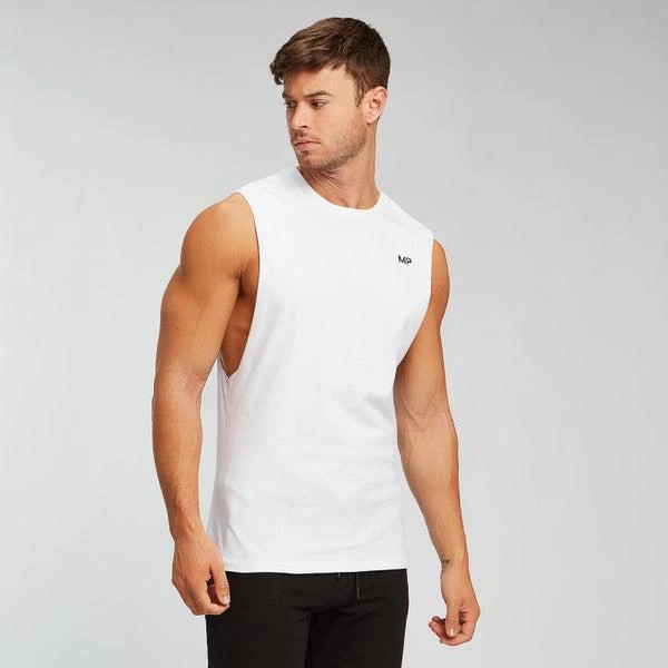 MP MP Men's Rest Day Tank Top - White 3