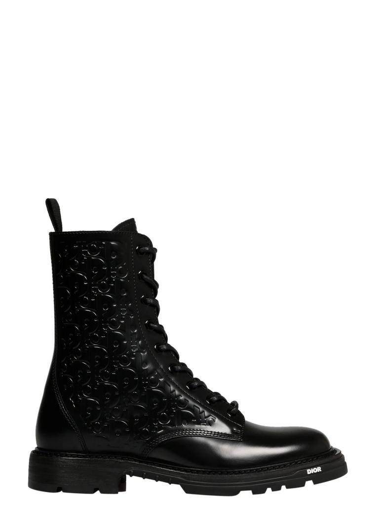 DIOR ディオール　黒　ブーツ　Dior HOMME Combat Boots Dior Dior Homme Dior Explorer II leather boots - Boots