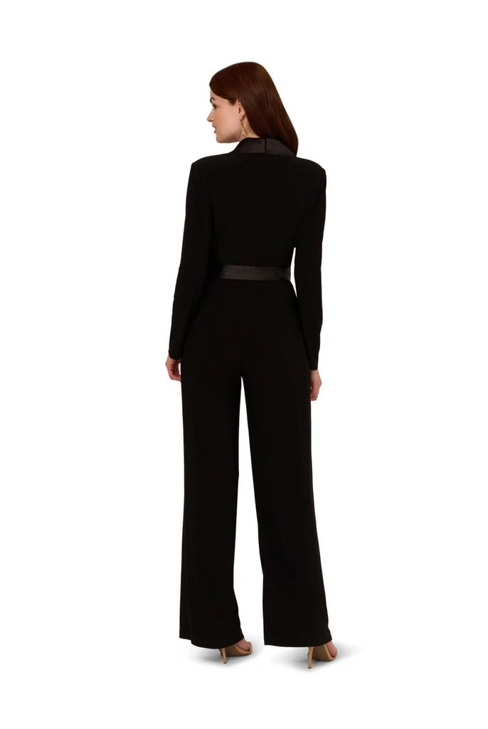 Adrianna Papell Jersey combo tuxedo jumpsuit 2