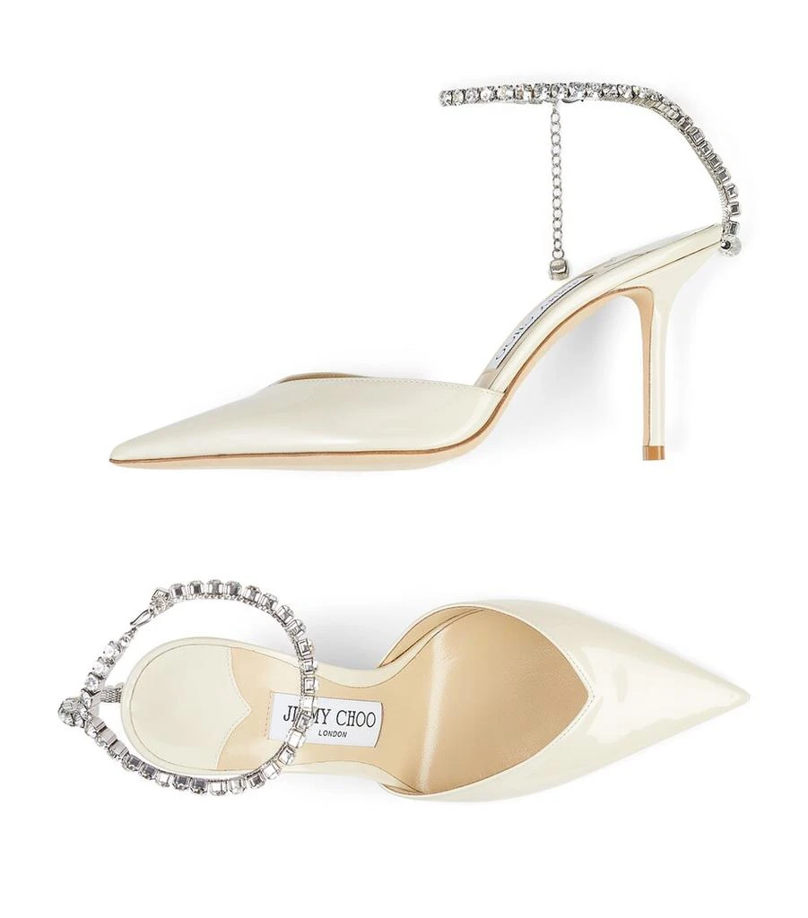 Jimmy Choo Saeda 85 Patent Pumps 4
