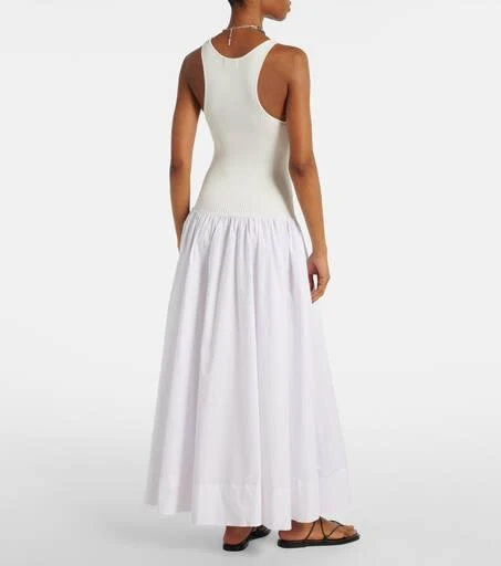 Staud Yamila gathered maxi dress 3