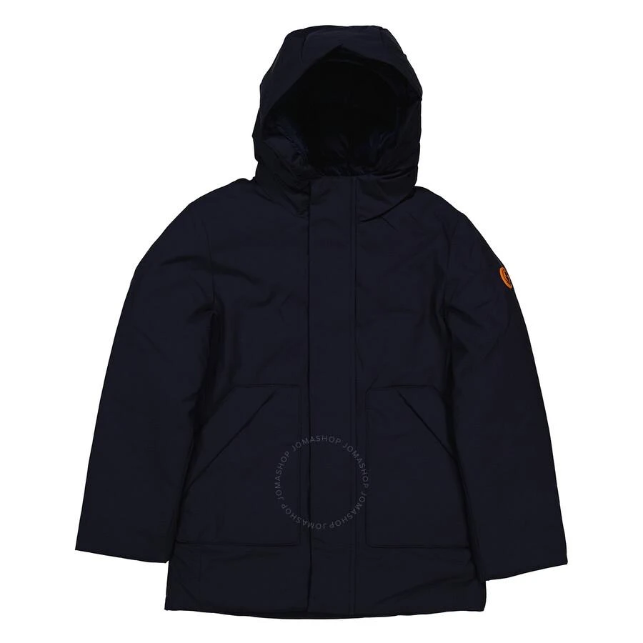 Save The Duck Save The Duck Boys Navy Blue Albi Hooded Parka, Size 12Y 1