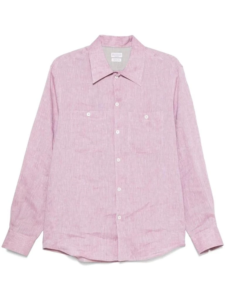 Brunello Cucinelli Brunello Cucinelli Shirt With Chest Pockets 1