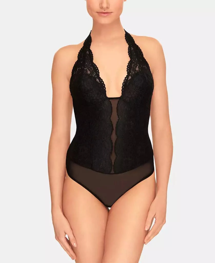 Wacoal b.tempt'd'by Wacoal Women's Ciao Bella Lingerie Halter Bodysuit 936144