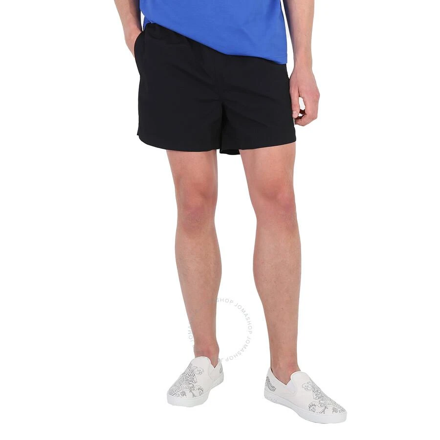 A Cold Wall Men's Black Essential Logo Patch Swim Shorts 1