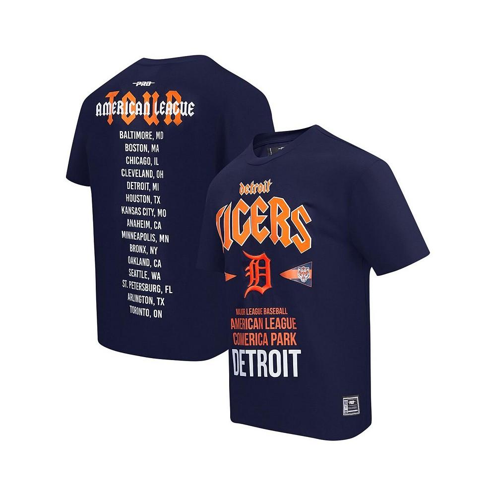 Pro Standard Men's Navy Detroit Tigers Oversized City Tour T-Shirt