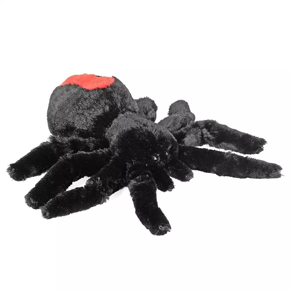 Wild Republic Redback Spider, Cuddlekins, Stuffed Animal, 12 Inches, Gift for Kids, Plush Toy, Fill is Spun Recycled Water Bottles