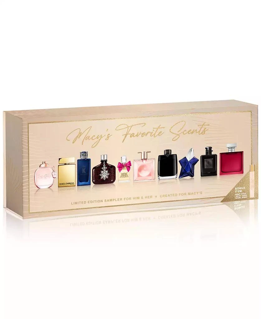 Created For Macy's 11-Pc. Macy's Favorite Scents Fragrance Sampler with Travel Spray For Him & Her, Exclusively at Macy's 3