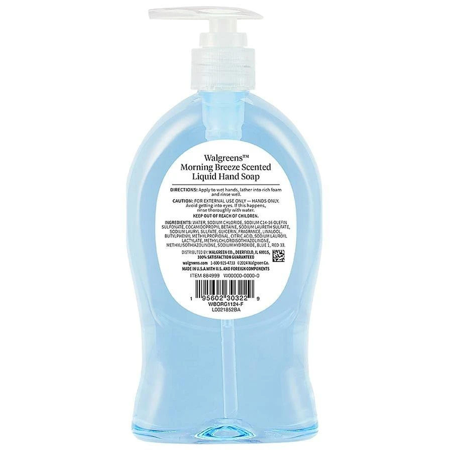 Walgreens Liquid Hand Soap Morning Breeze 2