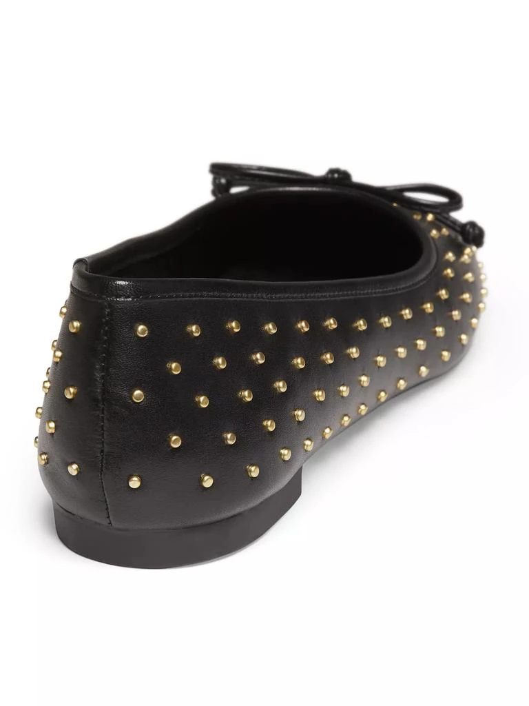 Schutz Arissa Studded Leather Ballet Flats 3