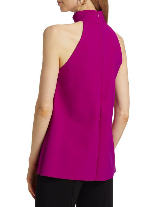 Chiara Boni Tiffy Flower Halter Top