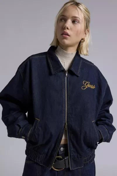 GUESS JEANS GUESS ORIGINALS Denim Bomber Jacket 1