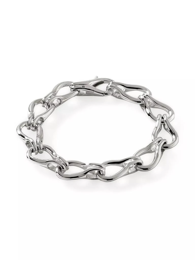John Hardy Surf Sterling Silver Link Bracelet 1
