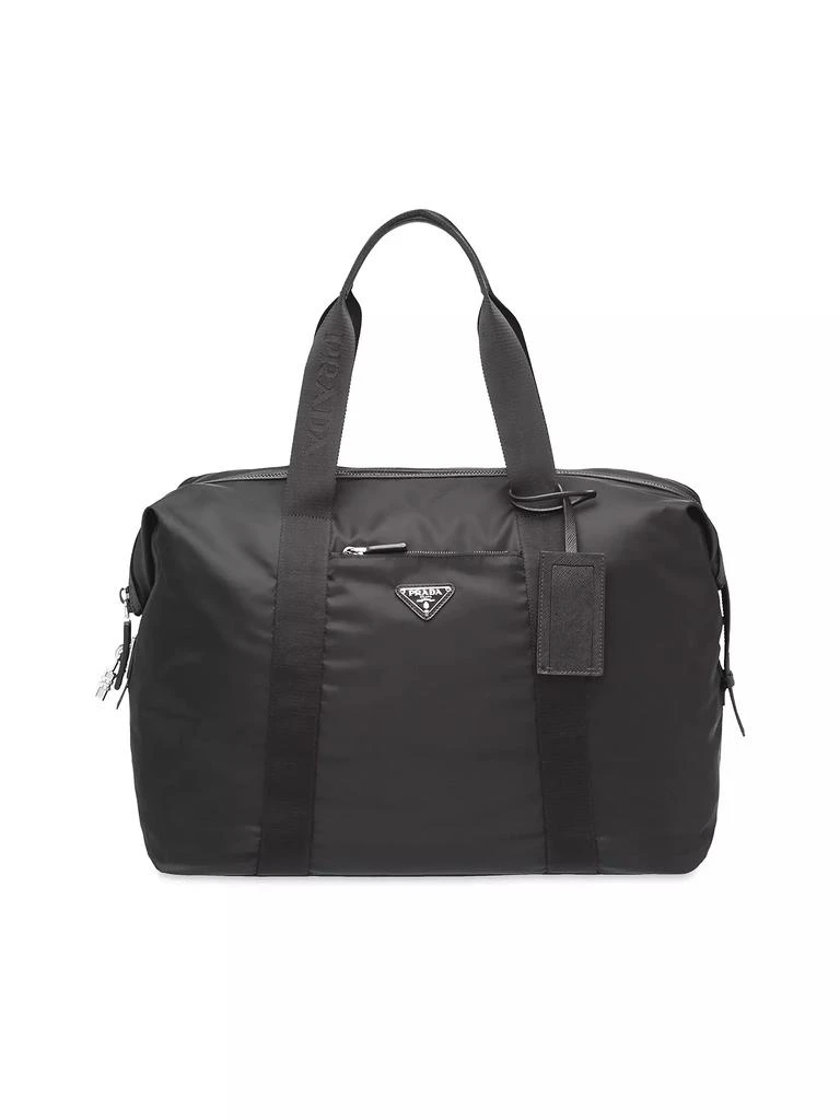 Prada Re-Nylon and Saffiano Leather Duffle Bag 1
