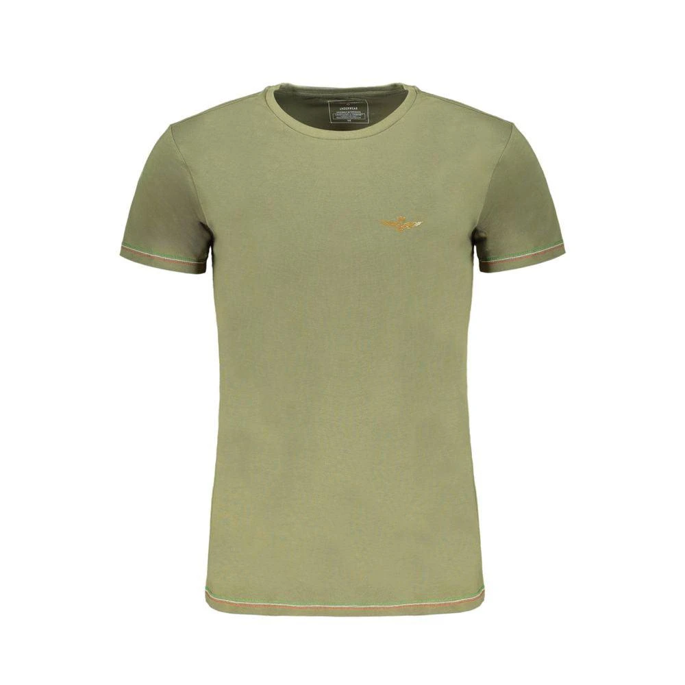 Aeronautica Militare Aeronautica Militare Green Cotton T-Shirt 1