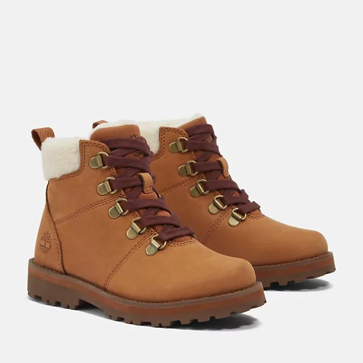 Timberland Courma Kid Lined Boot for Youth in Light Brown 4