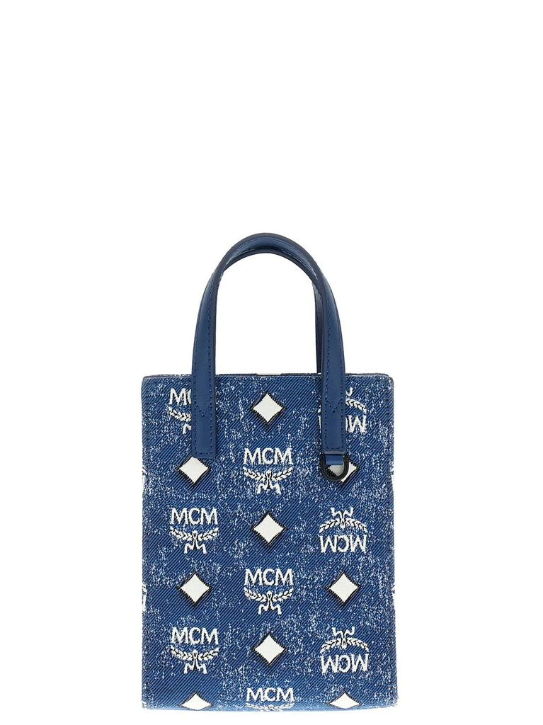 MCM MCM Aren Denim Mini Tote Bag 1