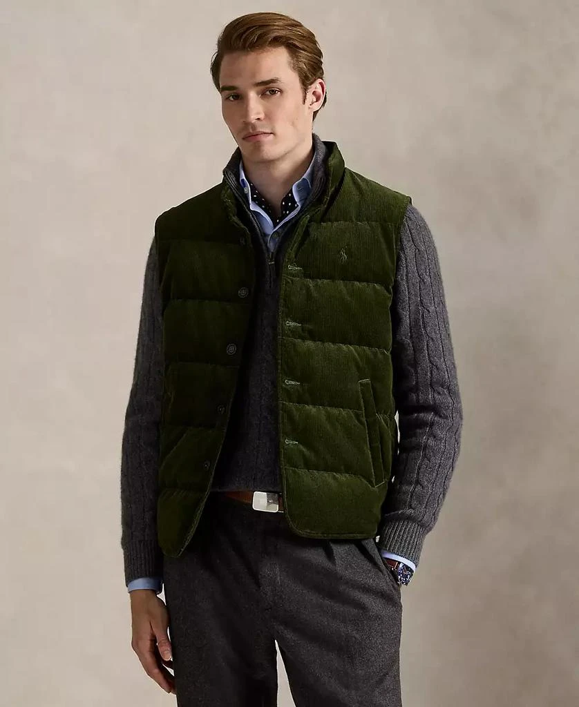 Ralph Lauren Men
s Quilted Corduroy Vest 1