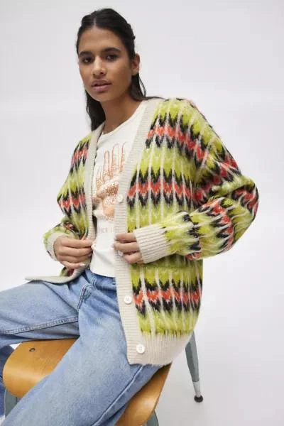Obey OBEY Granny Cardigan 1