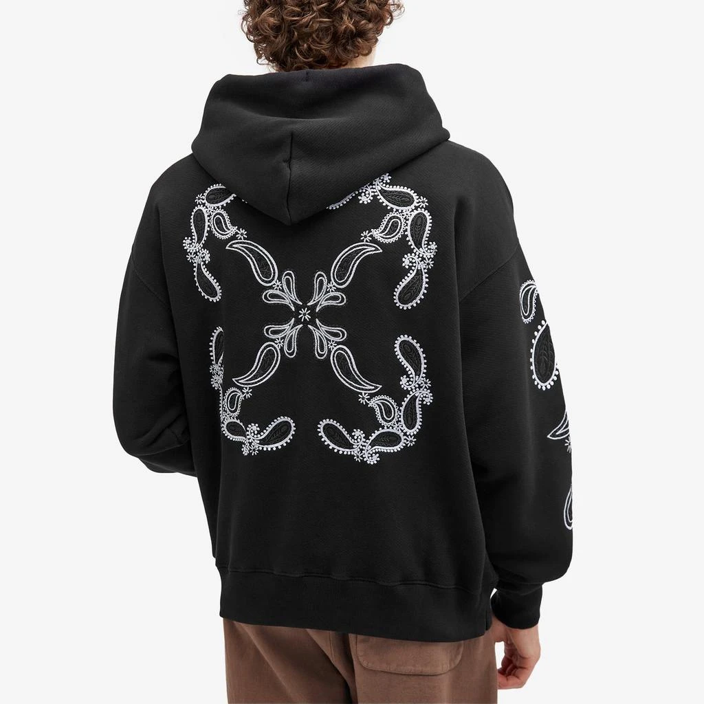 Off-White Off-White Bandana Arrow Popover Hoody 3