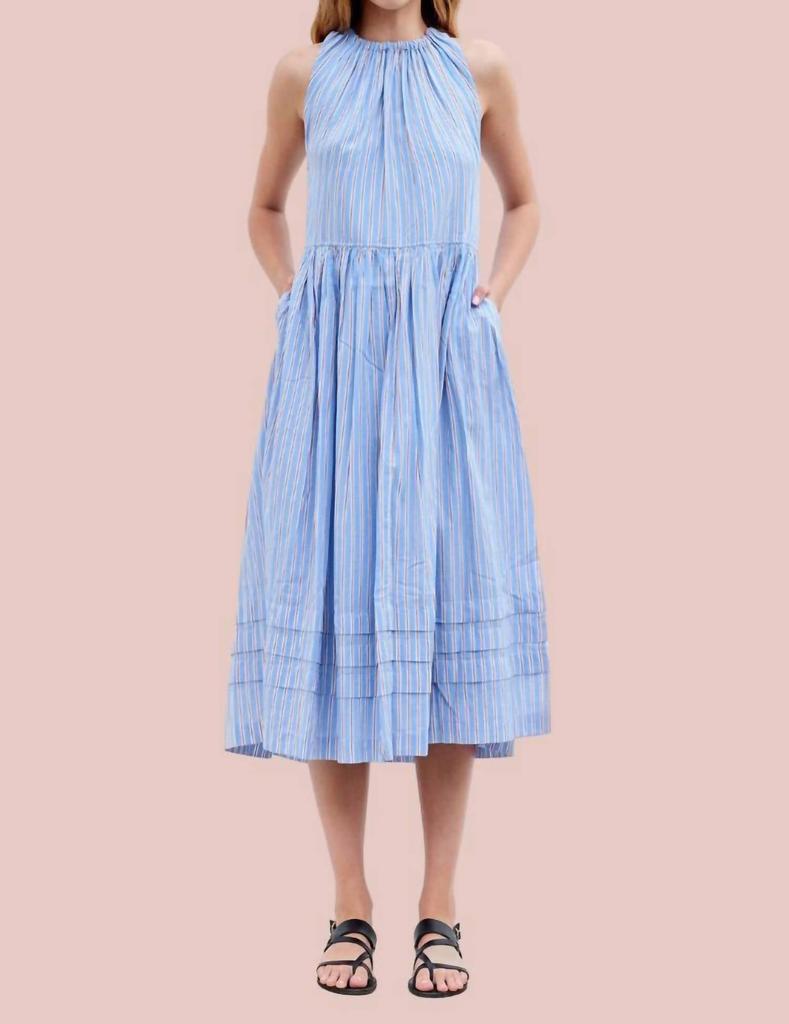 Sundry Sundry - Pleated Halter Midi Dress
