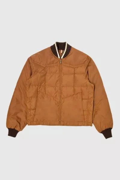 Urban Outfitters Vintage 1970’s Comfy  Western Goose Down Bomber Jacket 1