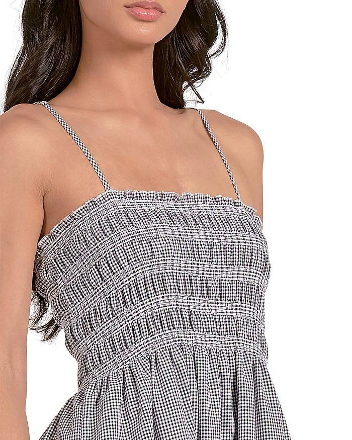 Elan Smocked Maxi Dress 4