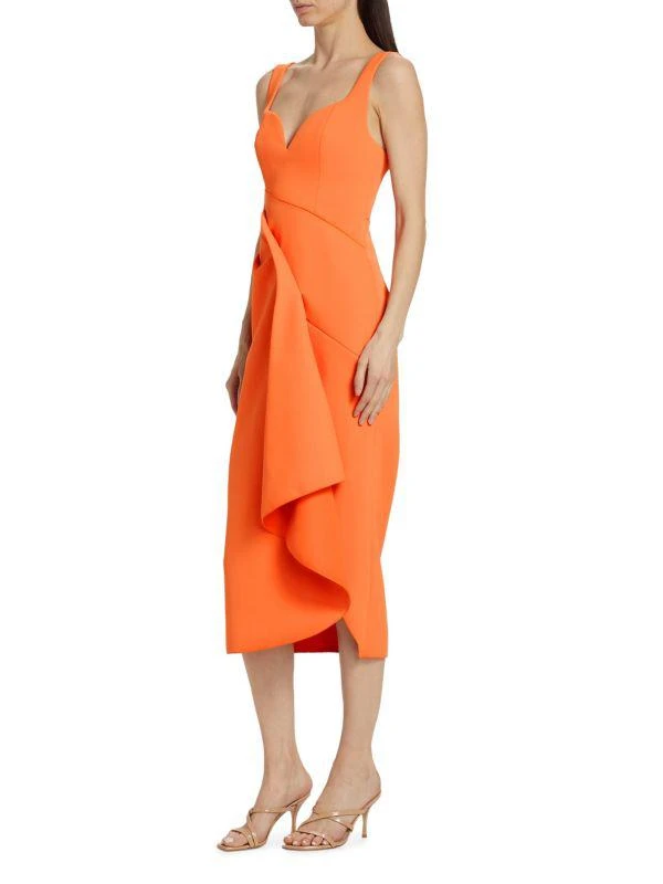 Acler Gowrie Draped Midi-Dress 3