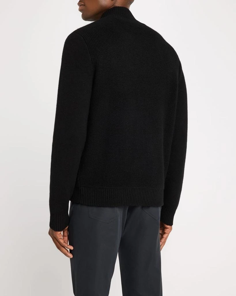 Neiman Marcus Men's Cashmere Knit Full-Zip Sweater 3