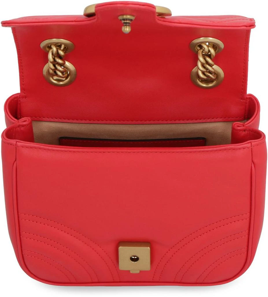 Gucci Gucci Gg Marmont Mini Leather Shoulder Bag 6