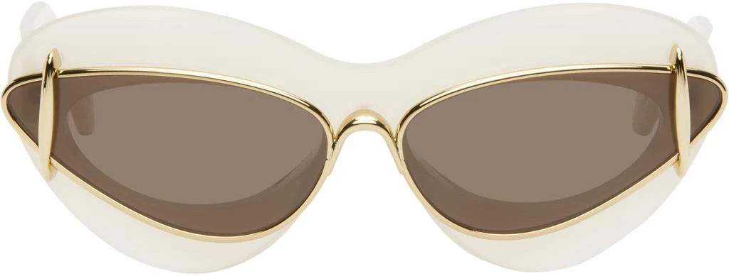 Loewe Off-White Cateye Double Frame Sunglasses 1