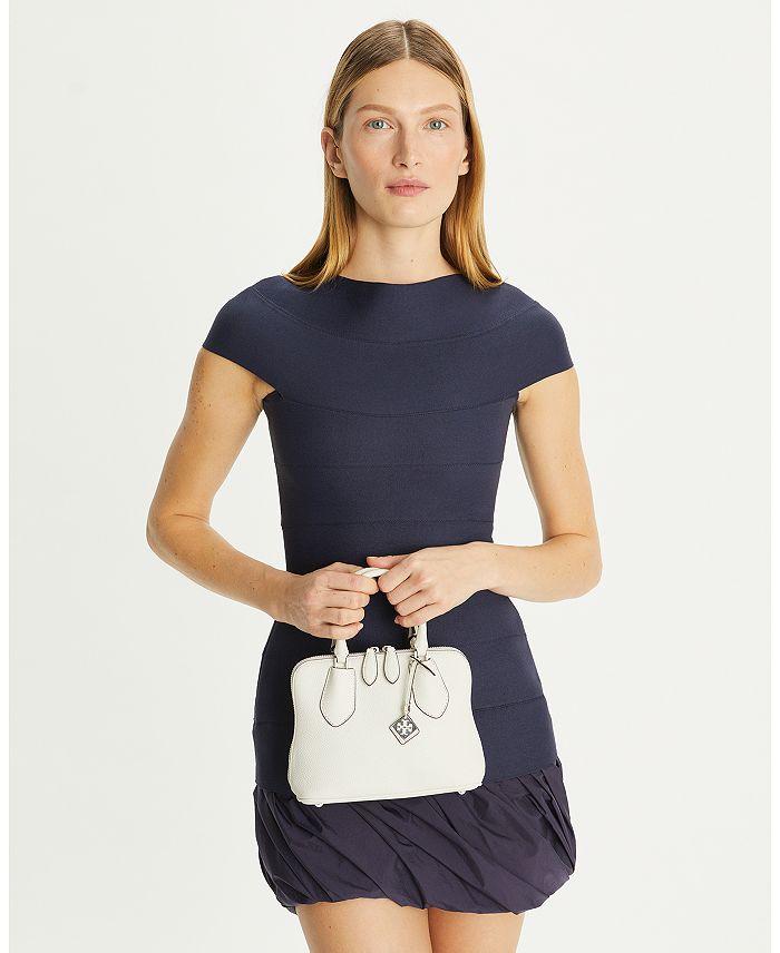 Tory Burch Mini Pebbled Leather Swing Bag