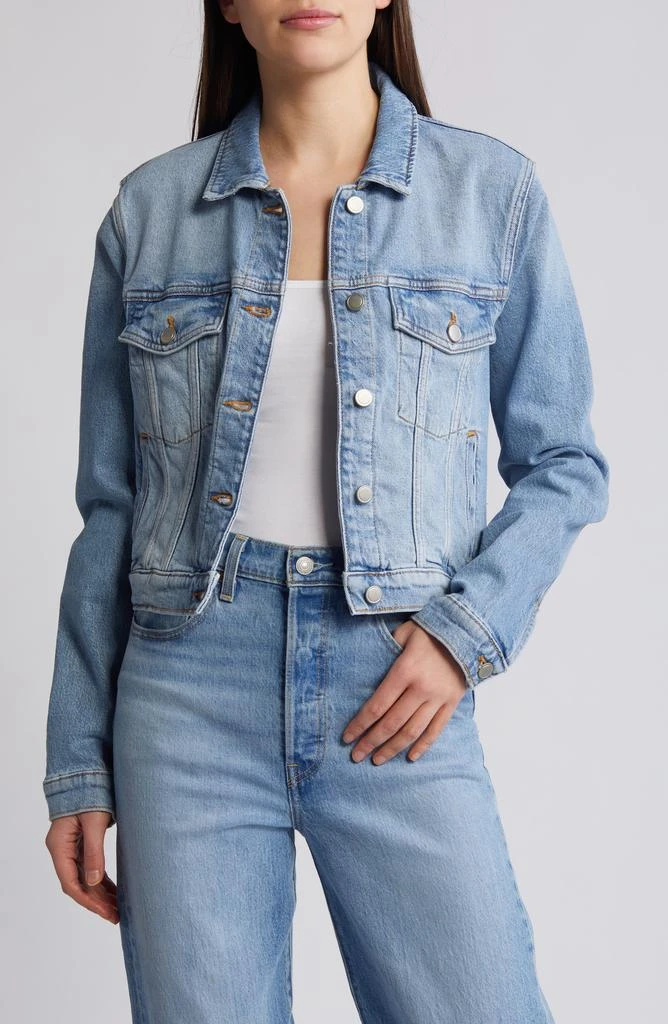 Good American Committed to Fit Denim Jacket 1