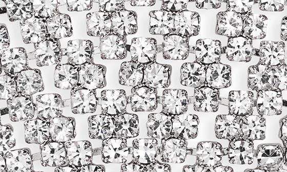Tasha Crystal Mesh Drop Earrings 3