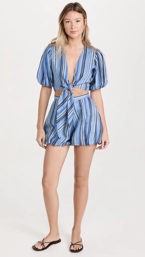 LISA MARIE FERNANDEZ Pouf Tie Blouse 4