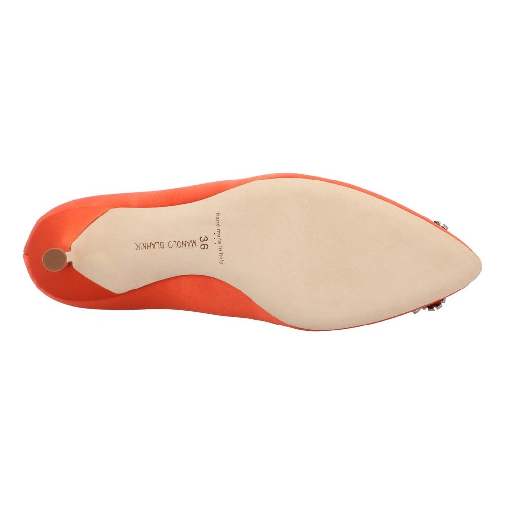Manolo Blahnik Hangisi 070 Pump Orange 5