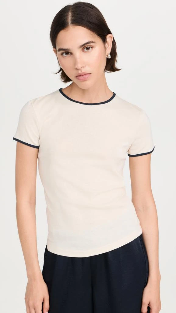 Vince Tipped Short Sleeve Crew Tee 7